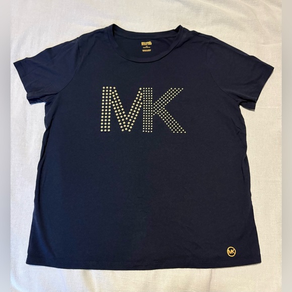 Michael Kors Tops - Michael Kors Navy Blue Tee-shirt